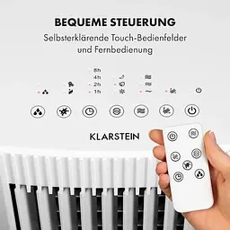 Мобільний кондиціонер вентилятор Klarstein Iceberg Pure (10035856) - мініатюра 3