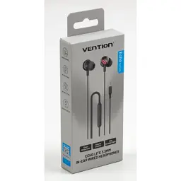 Навушники Vention Echo Lite 3.5mm In-Ear Wired Black (GBABAV) - мініатюра 10