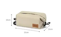 Косметичка-органайзер Naturehike Toiletry Bag (NH21LX001) бежева - мініатюра 2