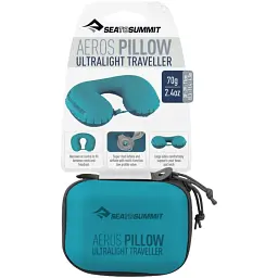 Подушка Sea To Summit Aeros Ultralight Traveller Pillow Aqua - мініатюра 4