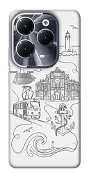 TPU чохол Demsky Odesa spirit для Infinix Hot 40