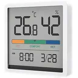 Метеостанція Xiaomi Miiiw Temperature Humidity Clock White S210 (MW22S06)