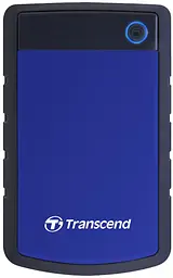 Портативний жорсткий диск 2TB USB 3.1 StoreJet 25H3 Синій Transcend teh0013523