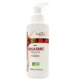 Гель масажний Love Stim Orgasmic Touch Stawberry 150 мл