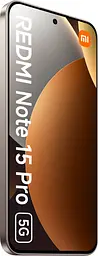 Смартфон Xiaomi Redmi Note 15 Pro 5G 8/256GB Titanium (Global) (no charger) [5G, NFC] - мініатюра 3