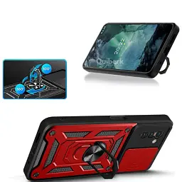 Панель BeCover Military для Nokia G21 / G11 Red (709108) - мініатюра 2