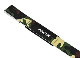 Лямки для тяги RDX W1 Gym Single Strap Camo Green Plus (WAN-W1CGN+) - мініатюра 5