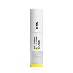 Солнцезащитная минеральная пудра бежевая с SPF 30+ Sun Mineral Brush Powder SPF 30+ Warm Medium Tone Hillary 4 г