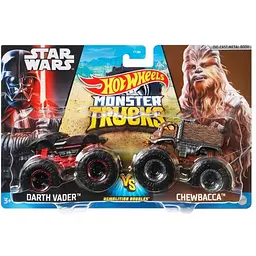 Набір Hot Wheels із 2 машинок-позашляховиків серії Monster Trucks в асортименті (FYJ64) - мініатюра 2