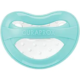 Пустушка Curaprox Turquoise від 7 до 18 місяців бірюзова 1 шт. - мініатюра 2