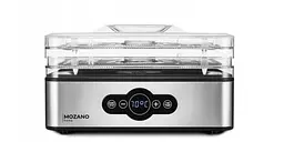 Сушарка дегідратор для харчових продуктів грибів і фруктів Mozano Dehydrator 400 Вт - мініатюра 6