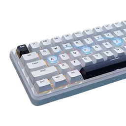Клавіатура Attack Shark X65 HE RGB White - мініатюра 3