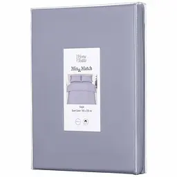 Підковдра Ardesto Mix&Match, 160х220см, 100% бавовна, сатин, туман (ART1622DVF) - мініатюра 3