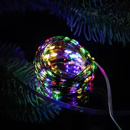 Гірлянда Роса нитка 200 LED довжина 20 м від USB зелена, мультиколор GarlandoPro USB200L20MGML - мініатюра 11