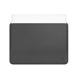 Чохол WiWU Skin Pro II Leather Sleeve Case для MacBook Air 13 (2018-2025) / Pro (2016-2022) (Grey) [46443] - мініатюра 2