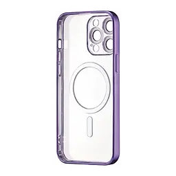 Чохол Ductil Metallic Edge with MagSafe (Protected Camera & Lens) iPhone 13 Pro Max Deep Purple - мініатюра 3