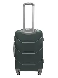 Валіза середня M Carbon 147C ABS-пластик Темно-зелений - мініатюра 2