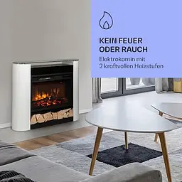 Електричний камін Klarstein Studio 10 Arc 1800 Вт (10038402) - мініатюра 5