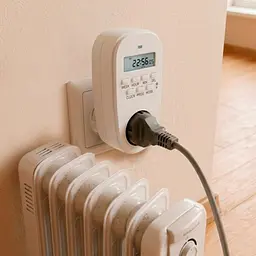 Розетка Euroelectric з таймером електронна (ST-16A/3,60kW€)) - мініатюра 3
