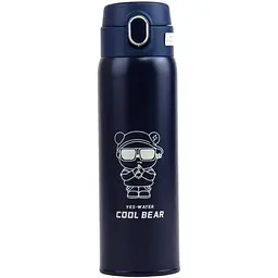 Термос Elisey "Cool bear" дитячий 480 мл синій (9064-003)
