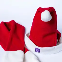 Новорічний набір для собак Hat-Dog з флісу (S) - мініатюра 3