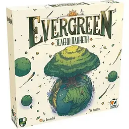 Настільна гра Games 7 Days Evergreen. Зелена планета EVG001UA 45 фішок паростків