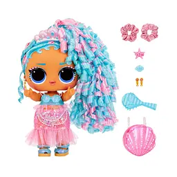 Ігровий набір з лялькою L.O.L Surprise Big Baby Hair Hair Hair Королева сплеск, 30 см (579724) - мініатюра 2