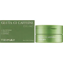 Патчі для очей Trimay Gluta Ci Coffeine Eye Pad 60 шт. - мініатюра 2