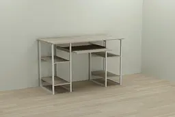 Комп'ютерний стіл Ferrum-decor Тім 75x140x70 білий ДСП Дуб Сонома 16мм (FRD-101382) - мініатюра 6