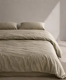 Комплект постільної білизни євро 200х220 см OXFORD TAN варена бавовна TC303376324
