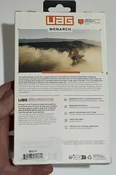 Оригінальний протиударний чохол UAG Monarch для Samsung Galaxy S24 Ultra (6.8") Carbon Fiber 214415114242 - мініатюра 7