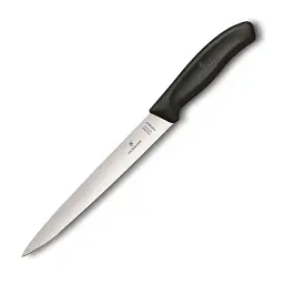 Кухонний ніж Victorinox SwissClassic Filleting Flex 20 см Black (6.8713.20B)