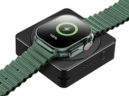 Універсальна мобільна батарея Sandberg Magnetic Wireless 5000mAh 20W PD, 2xUSB-C, QI-15W для Apple watch and Airpods - мініатюра 8