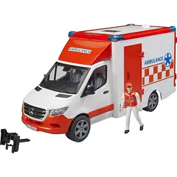 Швидка допомога Bruder Мb Sprinter з фігуркою 1:16 (02676)