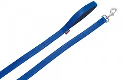 Повідець для собак Nobby Soft Grip M–L, 1,2 м × 2 см, синій - мініатюра 1