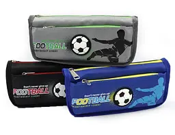 Пенал Football, 21x8x4 см, 0076P (В асортименті) - мініатюра 3