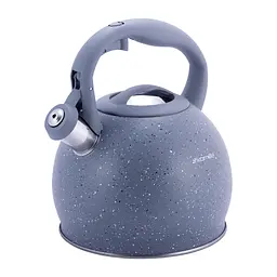 Чайник із свистком Kamille KM-1074 3 л сірий