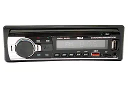 Автомагнітола Boschmann BM-520 1DIN з Bluetooth, RGB-підсвіткою панелі, подвійний USB, підтримка microSD/TF, AUX вхід, MP3