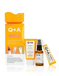 Подарочный набор для сияния кожи Q+A Glow Heroes Gift Set - миниатюра 2