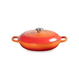 Каструля Le Creuset Signature Cast Iron Shallow Casserole 21180300902430 3.5 л 30 см оранжева