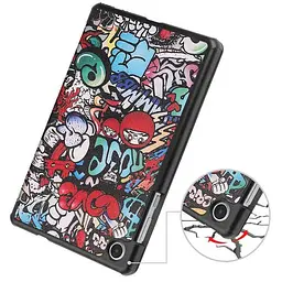 Чохол-книжка BeCover Smart Case для Lenovo Tab M8  4rd Gen TB-300FU 8" Graffiti (709218) - мініатюра 4