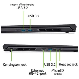 Ноутбук Acer Nitro V 16 ANV16-72-722V (NH.QZREU.004) - мініатюра 11