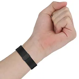 Ремінець Primolux Magnetic Silicone для годинника Huawei Watch GT/GT 2 Pro/GT 2 46 мм Black - мініатюра 3