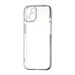 Чохол Silicone Case WS Protected Camera iPhone 15 Прозорий