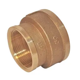 Муфта перехідна Lexline К.0323-В 1 1/2"х 2"В посилена латунь 30412