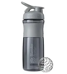 Шейкер спортивний BlenderBottle SportMixer Flip 28oz/820 мл Grey (SM 28oz Grey) - мініатюра 1