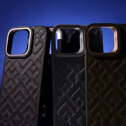 Чохол Kajsa Rhombus Collection with Magnetic Ring iPhone 16 Pro - мініатюра 4
