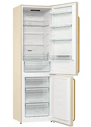 Холодильник Gorenje NRK6202CLI 200х60х60см 2 двері 235 (96) л А++ NF+ бежевий (NRK6202CLI) - мініатюра 4