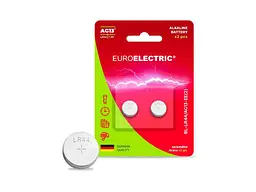 Батарейка лужна EUROELECTRIC LR44/AG13 2штшт 1,5V blister