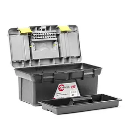 Ящик для інструментів INTERTOOL BX-0316 16.5" з органайзером та лотком 412×214×188 мм - мініатюра 2
